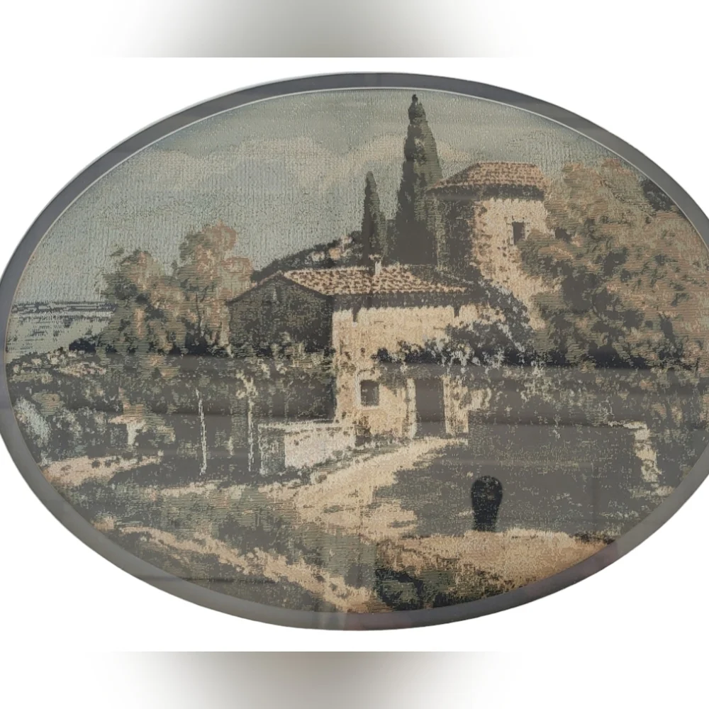 Vintage Framed Tapestry